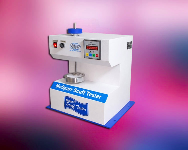 Scuff Testing McSparr Test Systems & Chemicals Pvt. Ltd. :: Box Compression Strength ...